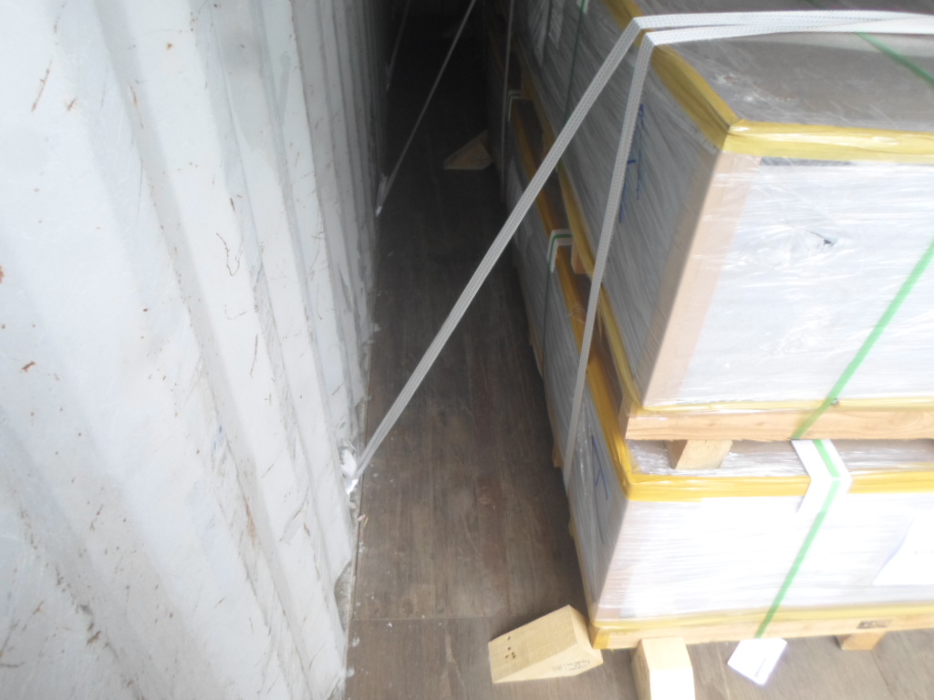 The acrylic sheet to Taiwan for export